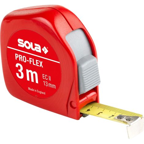Metro a nastro Sola pro-flex 3 m precisione classe II