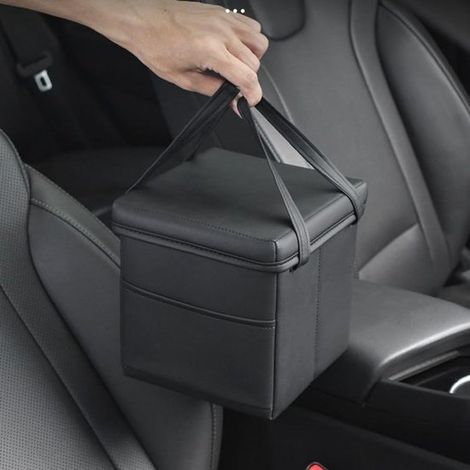 Box portaoggetti per bagagliaio, organizer per bagagliaio, borsa porta attrezzi multifunzionale, box portaoggetti per bagagliaio pieghevole automaticamente (1/4)