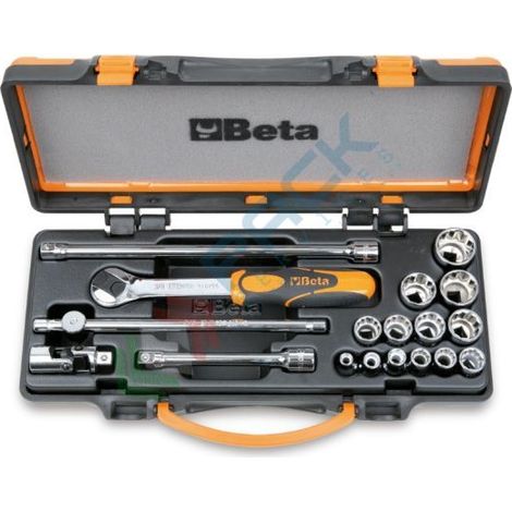 Set chiavi a bussola e accessori 3/8 beta 910as/c13 - 18 (1/2)
