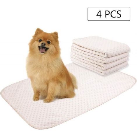 Alèse Lavable, Tapis Educateurs Chien - Couche Absorptif - Pipi Coussinets Réutilisable pour Apprentissage de la Propreté (5070)