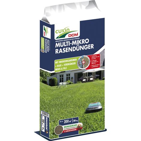 Cuxin Multi Mikro Rasendünger 20 kg Multimikro Moosverdrängung Mooszersetzung