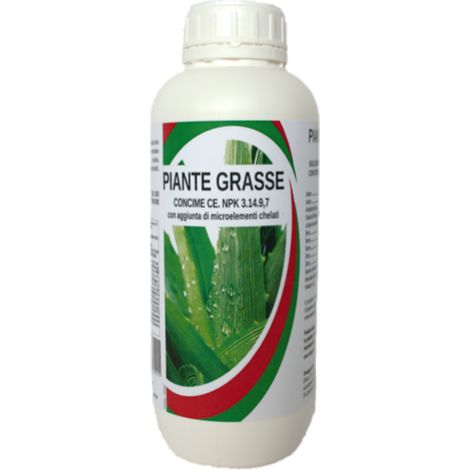 Bio ALT PIANTE GRASSE Concime fogliare NPK 3.14.9,7 microelementi chelati 1 LT (1/5)