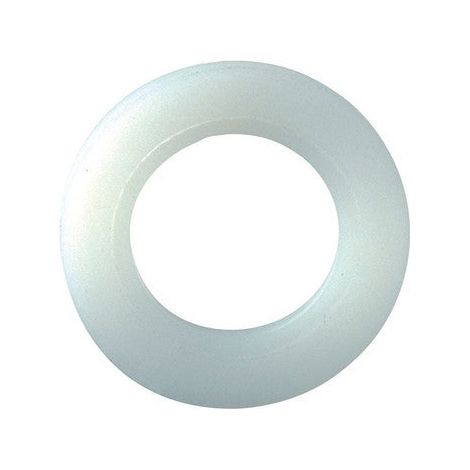 Afbat – Lot de 10 rondelles nylon 25mm – Épaisseur 3mm – Anti-grincement – Pour fixation sur bois dur