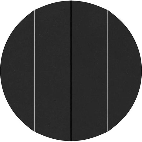 Tapis de piscine Noir 458 cm Géotextile en polyester CFW69126 (1/5)