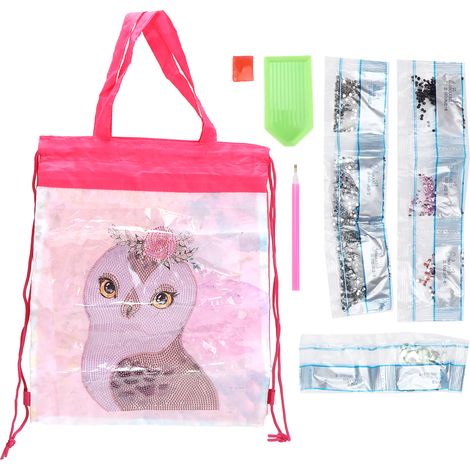 Backpack Bag WearResistant Large Capacity Rhinestones Painting Drawstring Home Storage Tool(AA809 ) (1/5)