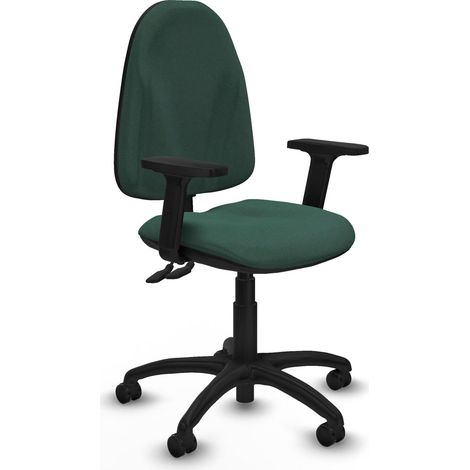 Piqueras et Crespo Algarra Chaise de bureau verte réglable (1/3)