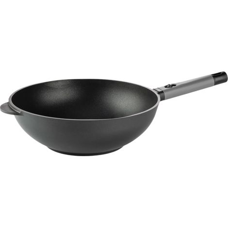 Wok saltapasta Ø32 cm en aluminium recyclé avec revêtement antiadhésif