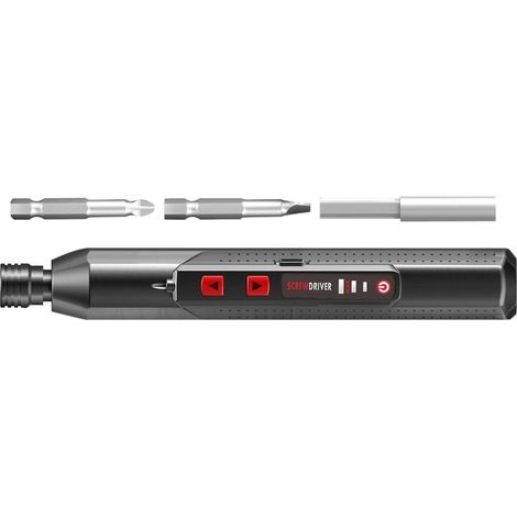 Tournevis Sans Fil Rechargeable Poignée Antidérapante 3 Niveaux De Couple Visseuse À Batterie Rechargeable Idéale pour Bricoleurs Assembleurs Réparation Meubles et (1/5)
