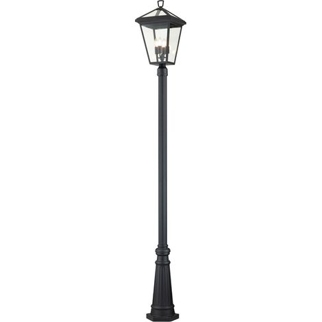 Elstead Hinkley Alford Lampadaires d'extérieur Museum Noir, IP44 (1/5)