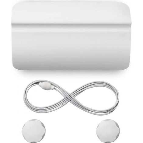Blanc Ouverture de porte automatique pour animal domestique Pour dressage de chiens, chats, animaux domestiques Accès libre Salle de bain, chambre à coucher (1/5)