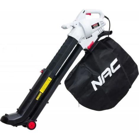 NAC VBE300-AS-G Aspiratore Soffiatore da Giardino Nero 3000W