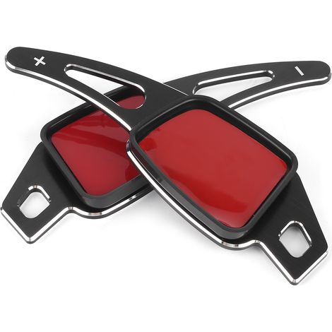 Kit d'extension de palettes de changement de vitesse au volant en 2 pièces, fabriqué en alliage d'aluminium, compatible avec les Audi A3, A4, A5, Q2, Q5 et Q7. (1/5)