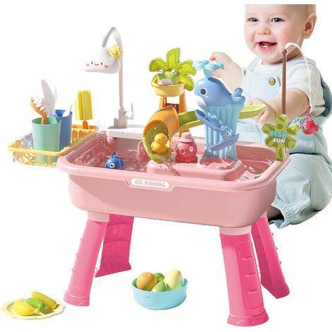 Table d'eau d'extérieur - Jouet éducatif - Jouet combiné avec Robinet (1/5)