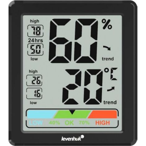 Thermohygrometer Levenhuk wezzer base l20 digital kabellos (1/2)