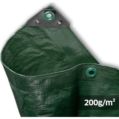 Noor Super 0400406SXXGR Telone di tessuto 4x6 m colore: Verde (1/5)
