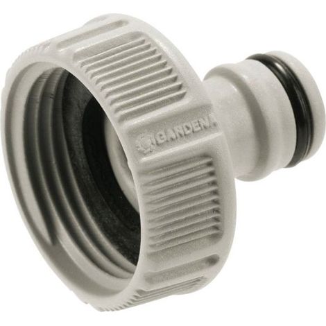 Adaptateur Mâle Pour Robinet 26,5mm Avec Filetage Femelle 33,3mm 1'' (BLISTER) Gardena (1/2)
