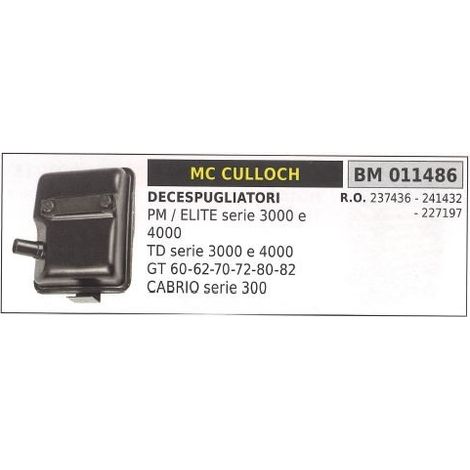 MC CULLOCH Schalldämpfer-Bürstenmäher PM ELITE 3000 SERIE 4000 011486