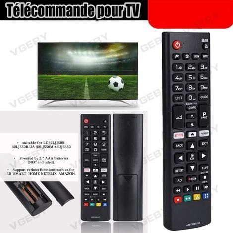 Replacement Télécommande Pour Téléviseurs LG AKB75095308 ABIReplacement Télécommande Pour Téléviseurs LG AKB75095308 ABI-Ywey
