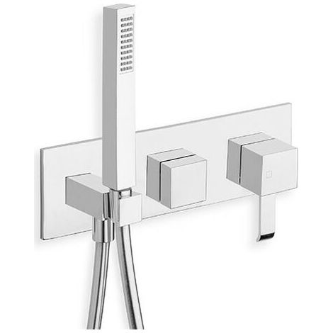 Pack de douche murale premium QUADRI - CRISTINA ONDYNA XQM6100 (1/4)