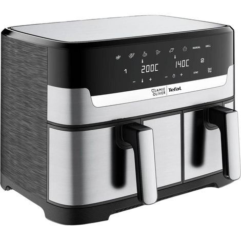 Apparecchio da cucina Tefal dual easy fry & grill 2700 W 8.3 L