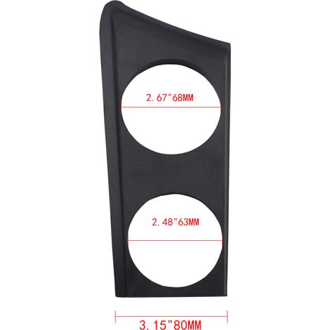 BMW cup holders for right-hand drive vehicles, black, one set--DTEKGAZ
