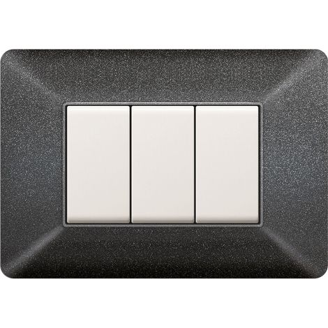PLACCA EASY MATIX GRIGIO NOTTE 3P