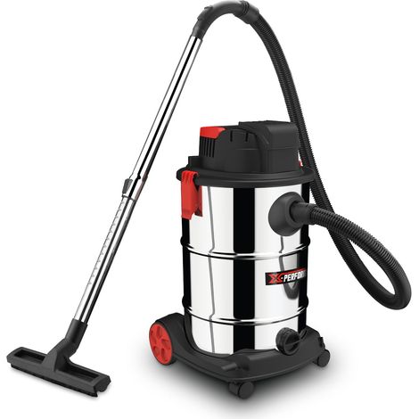 Aspirare acqua e polvere batteria brushless compatto - Xperformer XPVC20LIBL-30L - unico strumento senza batteria e caricabatter (1/5)