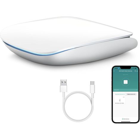 MIUCDA Tuya Zigbee Gateway Hub Bluetooth Tuya ZigBee domotique Smart Gateway Bridge Compatible Alexa, Google Home (1/5)