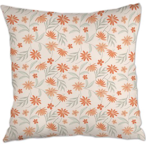 Housse de coussin 45x45 cm en polyester léger pour Noël, la Saint-Valentin, anniversaire (1/5)