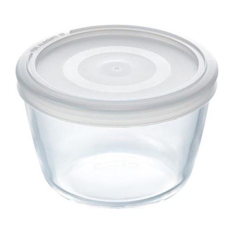 Pyrex Cook & Freeze 0.6L Round Dish with Lid