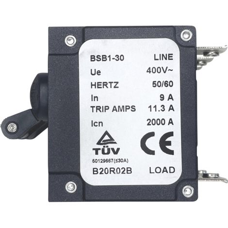 Thermoschalter Leistungsschalter B20R02B Reset Schalter Überlastschutz für Stromerzeuger uvm... (1/3)