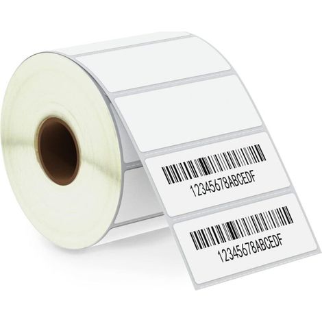 1 Rouleau Étiquettes Thermiques du Adresse et Dossier de Fichiers, 70mm x 20mm, Adhésif Premium et Perforé[1 Rouleau, 2000 Étiquettes]