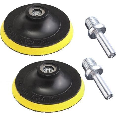 2-teiliges Schleifscheiben-Set, Schleifscheiben für rotierende Werkzeuge zum Schleifen und für den Einsatz mit Schleifmaschinen – 125 mm, M14 (1/4)