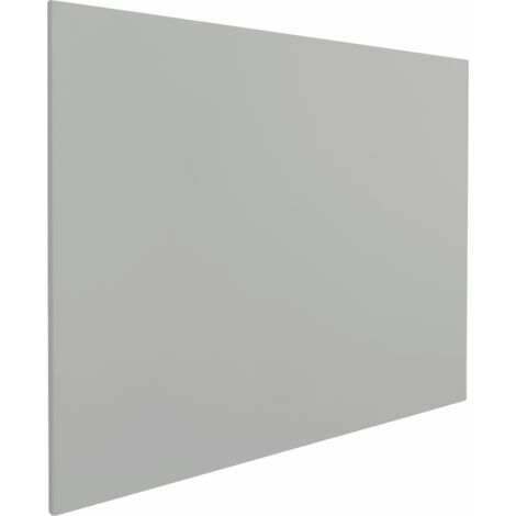Whiteboard „Eco“ – Grau - 90x120 cm - ohne Rahmen - magnetisch