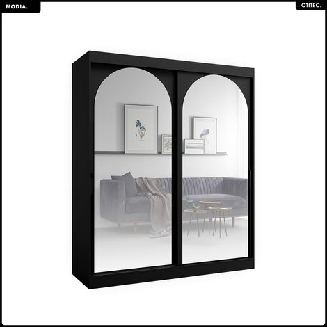 Armoire coulissante - L.180 x H.215 x P.65 - MODIA (1/4)