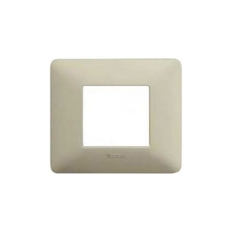 Mapam placca sabbia 2 posti compatibile Bticino Matix - JOY-P5002-SA