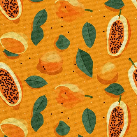 Tela decorativa para exteriores Oxford - Motivo frutal  DX6609 (1/5)