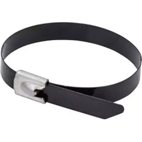 Fascette di serraggio Dedra 11NC4291 acciaio inox resistente UV