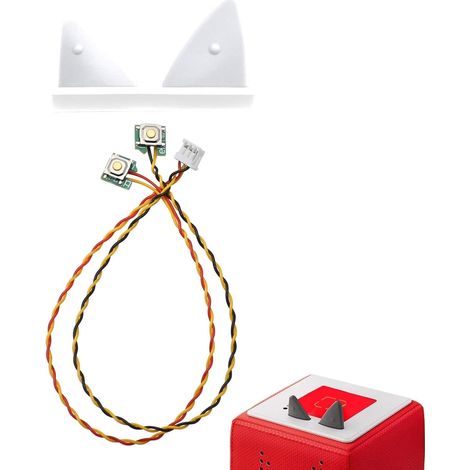 Ersatzkabel für die Toniebox inklusive. Elektronische Tasten. Ersatzohren (verschiedene Farben). (1/5)