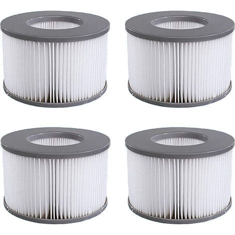Filtre pour,Filtre pour Lite, pour Whirlpoal Filter - Cartouches filtrantes pour sous - Bateaux et Spa Chauds - Modèle à partir de 2020 (4 pièces.) (1/5)