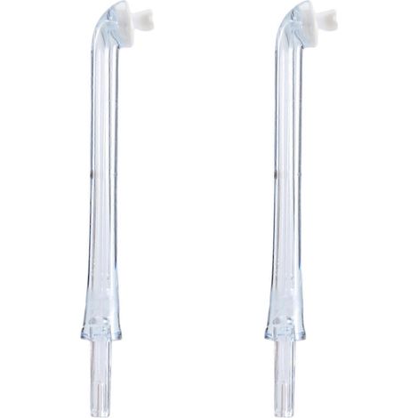 Lot de 2 embouts de haute qualité pour hydropulseur AirFloss HX8331, HX8332, HX8340, HX8341, HX8381 et HX8401.