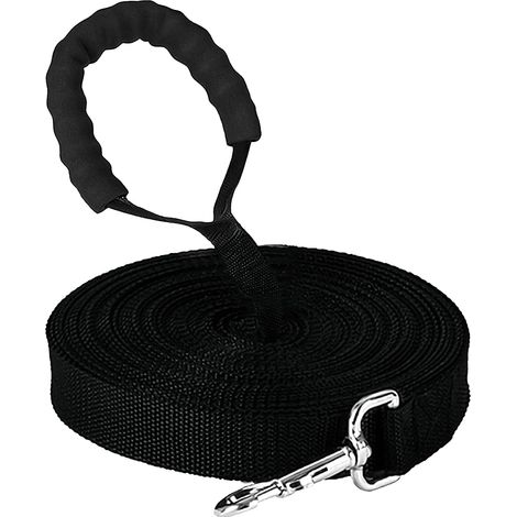 Laisse Chien 6 M - Nylon Résistant - Poignée Rembourrée - Pour Dressage et Promenade en Extérieur - 1 Pièce (1/5)