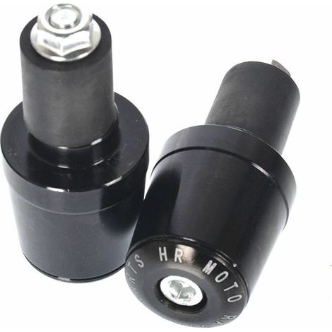 Extrémités de poignées universelles anti vibration pour moto 2,2 cm (1/4)
