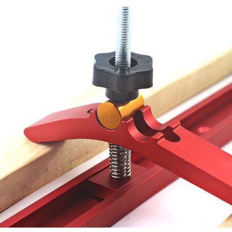 Schnellspann-Klemmenset aus Aluminiumlegierung für T-Nuten und T-Schienen – Holzbearbeitungswerkzeuge (1/2)