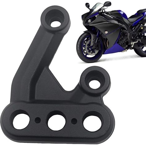 Support de pédale de vélo électrique, support de pédale de vélo tout-terrain robuste Support ergonomique et léger pour repose-pieds antidérapant à dégagement rapide pour moto et scooter (1/5)