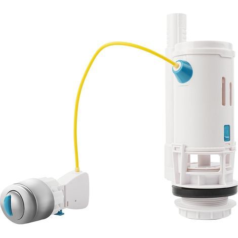 Remplacement du système de rinçage de toilette, double rinçage et bouton de rinçage Pièces de rinçage de citerne de toilette (1/5)