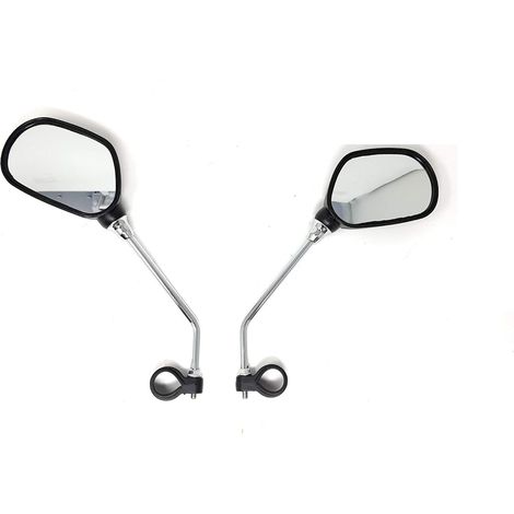 Set mit 2 Spiegeln für Fahrrad, Roller, Rollstuhl usw.