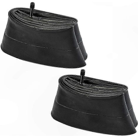 Chambre à air vélo 20 pouces, valve 32mm, lot de 2 pneus VTT pour pneus 20 x 3.0, tube caoutchouc robuste, compatible montagne, remplacement facile (1/5)