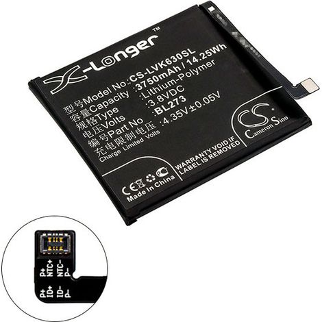 NX - Batterie téléphone, smartphone, GSM pour Lenovo 3.8V 3750mAh - BL273 (1/2)