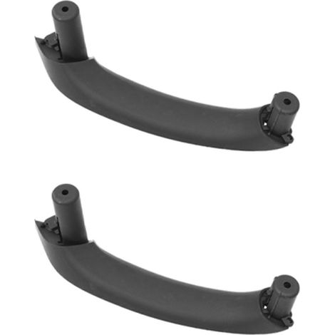 Lot de 2 poignées de porte intérieures pour BMW F25 F26 X3 X4 (2011-2017), avant et arrière droite, noires. (1/5)